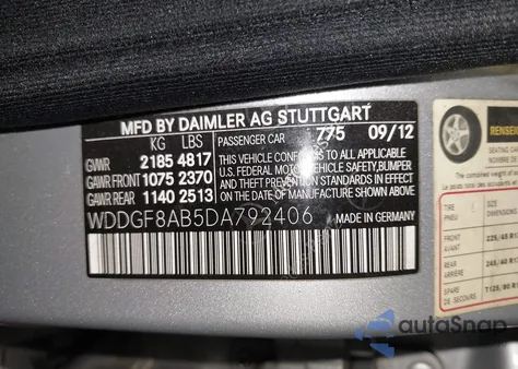 2013 Mercedes-Benz C 300 Sport 4Matic from USA, damaged, VIN WDDGF8AB5DA792406